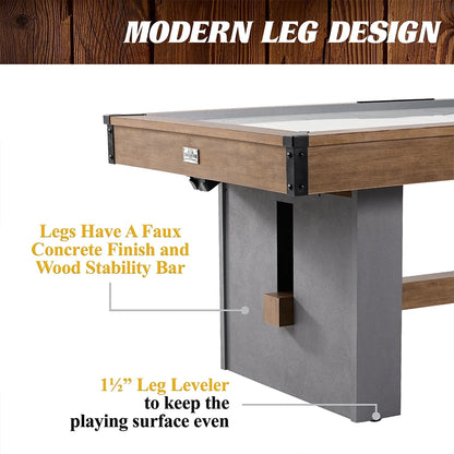 7 Ft. Urban Air Hockey Table with Pusher and Puck Set by