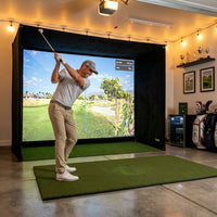 Simbox Golf Simulator Enclosure - 7 Sizes Available — Lifestyle