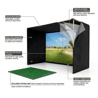 Simbox Golf Simulator Enclosure - 7 Sizes Available — How It Works