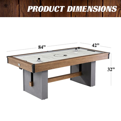7 Ft. Urban Air Hockey Table with Pusher and Puck Set by