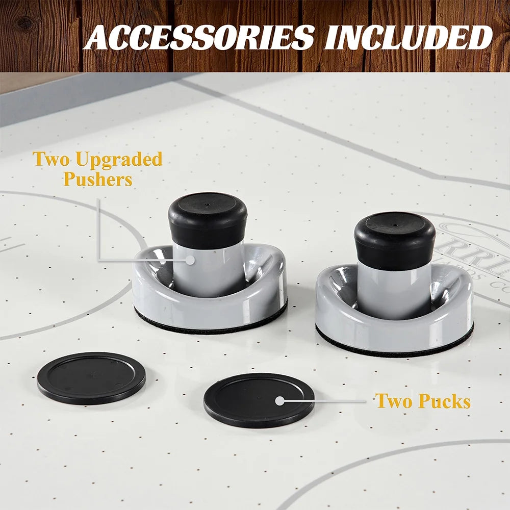 7 Ft. Urban Air Hockey Table with Pusher and Puck Set by